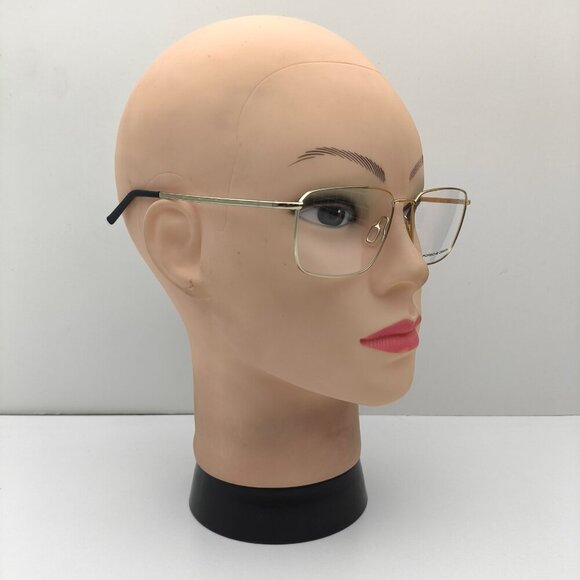 🕶️Made in Italy! Porsche Design P8760 Pale Gold Eyeglasses 58/17 145 /EUM153🕶️ - Picture 10 of 11
